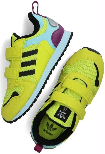 Adidas Klittenband Sneakers - Adidas Kinderschoenen | ZX700 HD CF I Geel Jongens