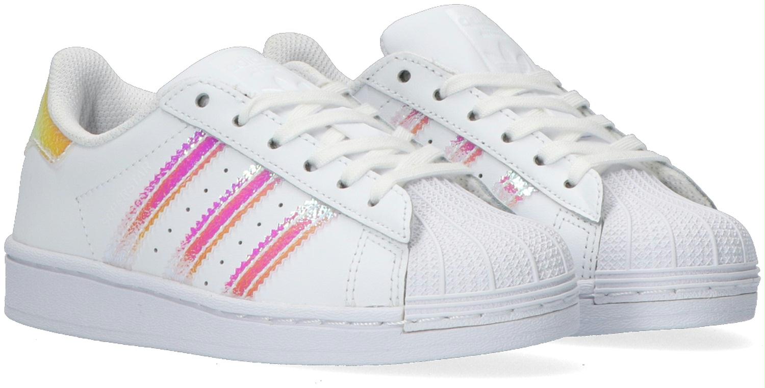 Adidas Sneakers - Adidas Kinderschoenen | FV3143 Zilver Meisjes