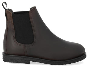 Angulus Laars - Angulus Kinderschoenen - Bruin | Chelsea boot with Logo tape