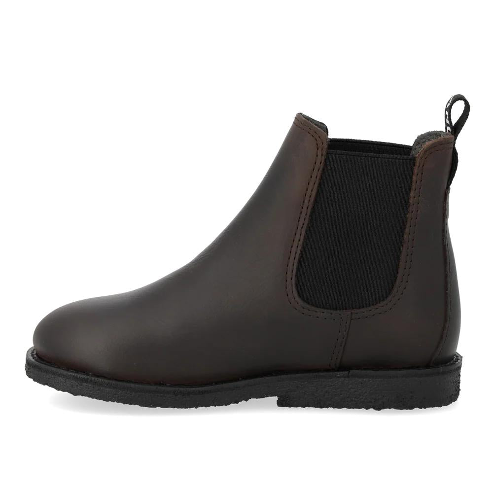 Angulus Laars - Angulus Kinderschoenen - Bruin | Chelsea boot with Logo tape