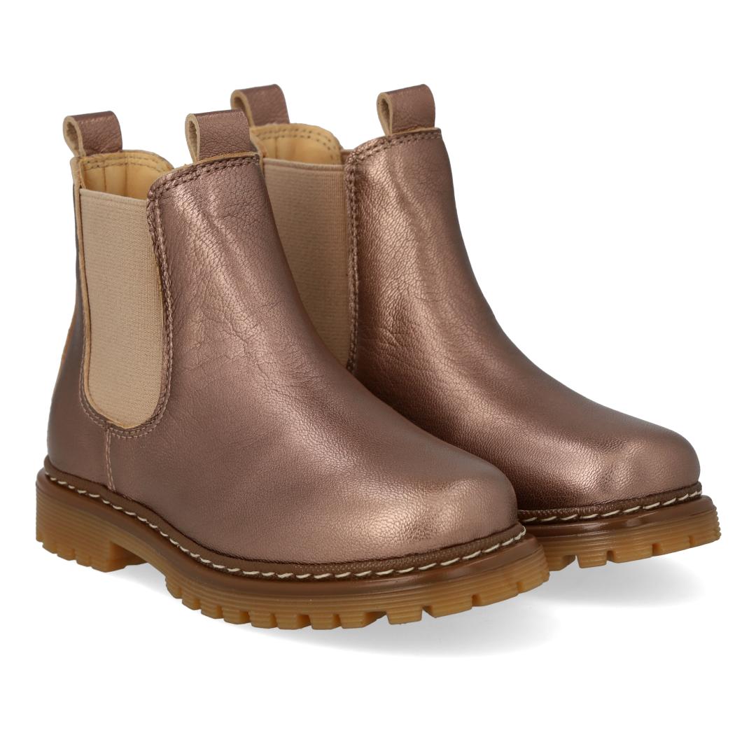 Angulus Laars - Angulus Kinderschoenen - Roze | Chunky - Chelsea Boot on track sole