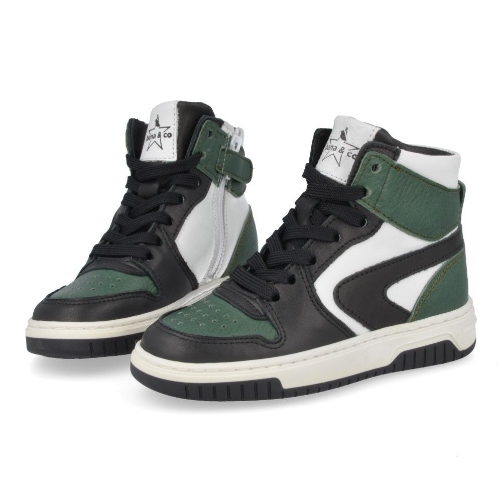 Bana & Co Sneaker - Bana & Co Kinderschoenen - Groen | 25234505