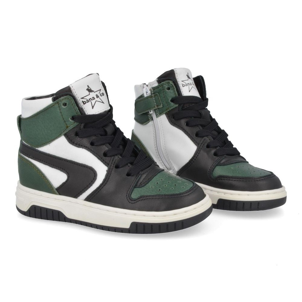 Bana & Co Sneaker - Bana & Co Kinderschoenen - Groen | 25234505