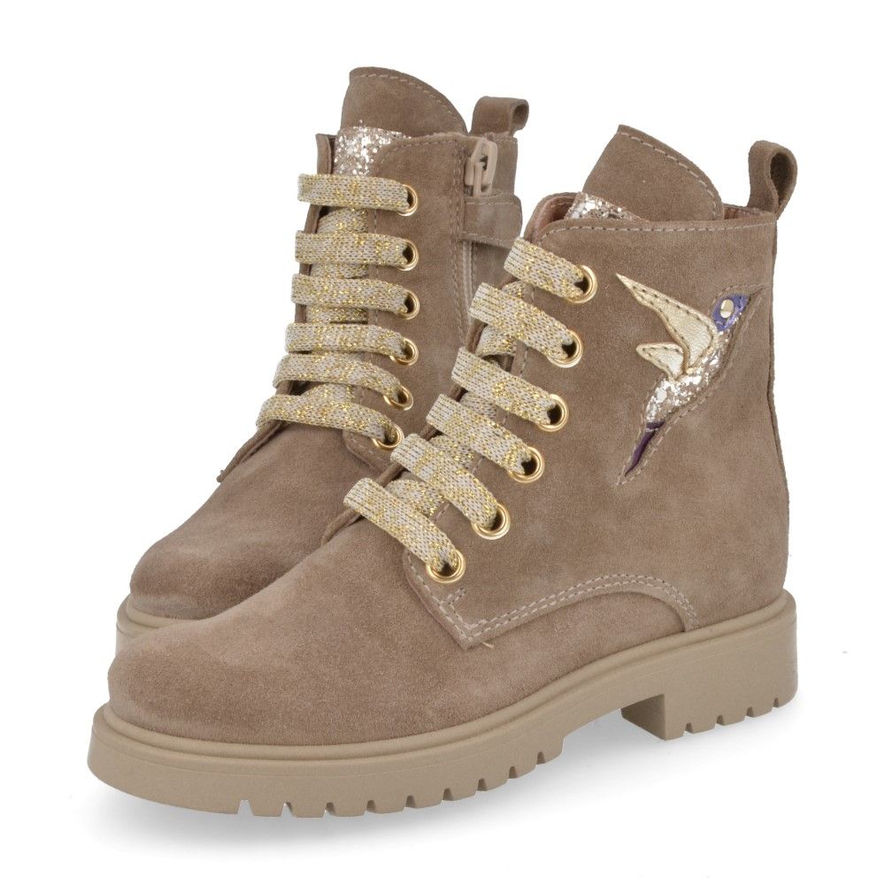 Bana & Co Sneaker - Bana & Co Kinderschoenen - Taupe | 25232046