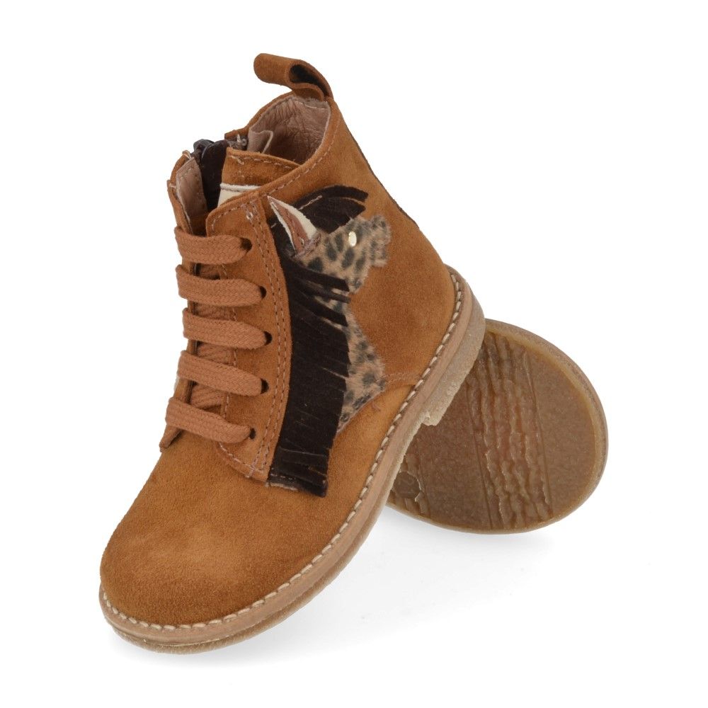 Bana & Co Veterboot - Bana & Co Kinderschoenen - Cognac | 25232110