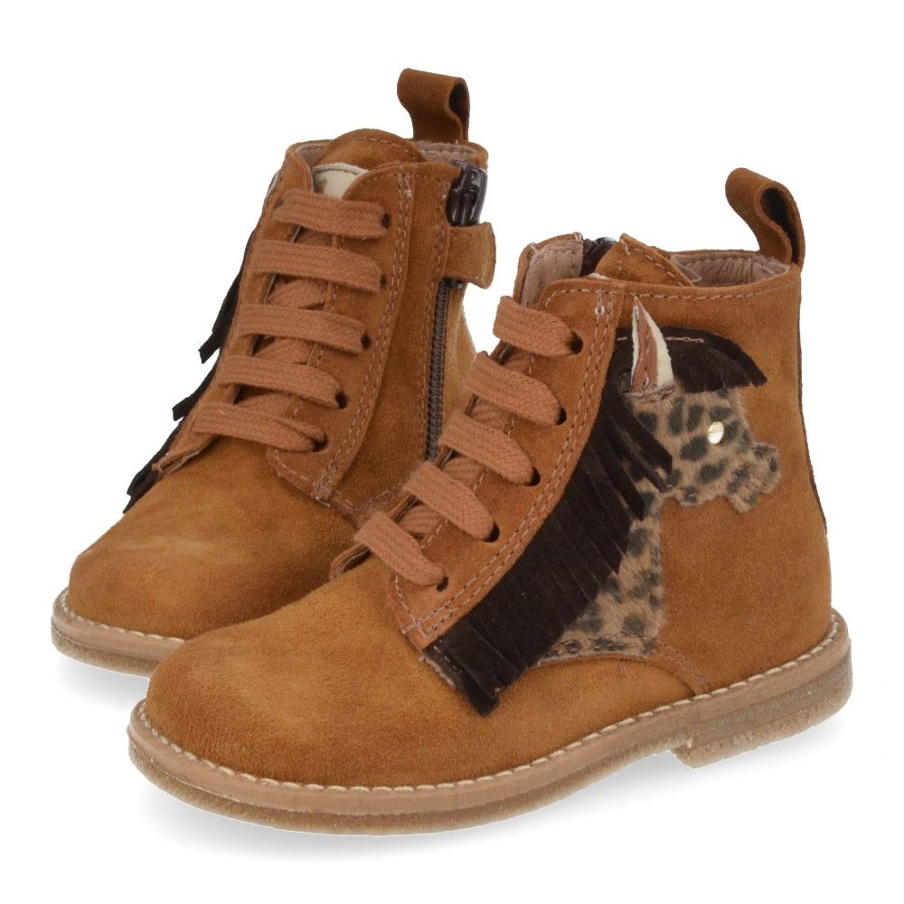 Bana & Co Veterboot - Bana & Co Kinderschoenen - Cognac | 25232110