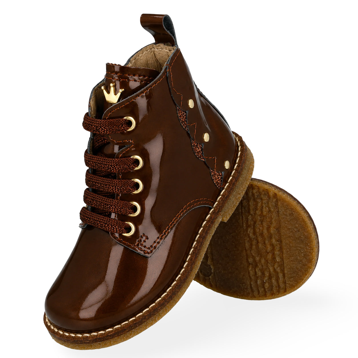 Banaline Veterboot - Banaline Kinderschoenen - Brons | 36222010