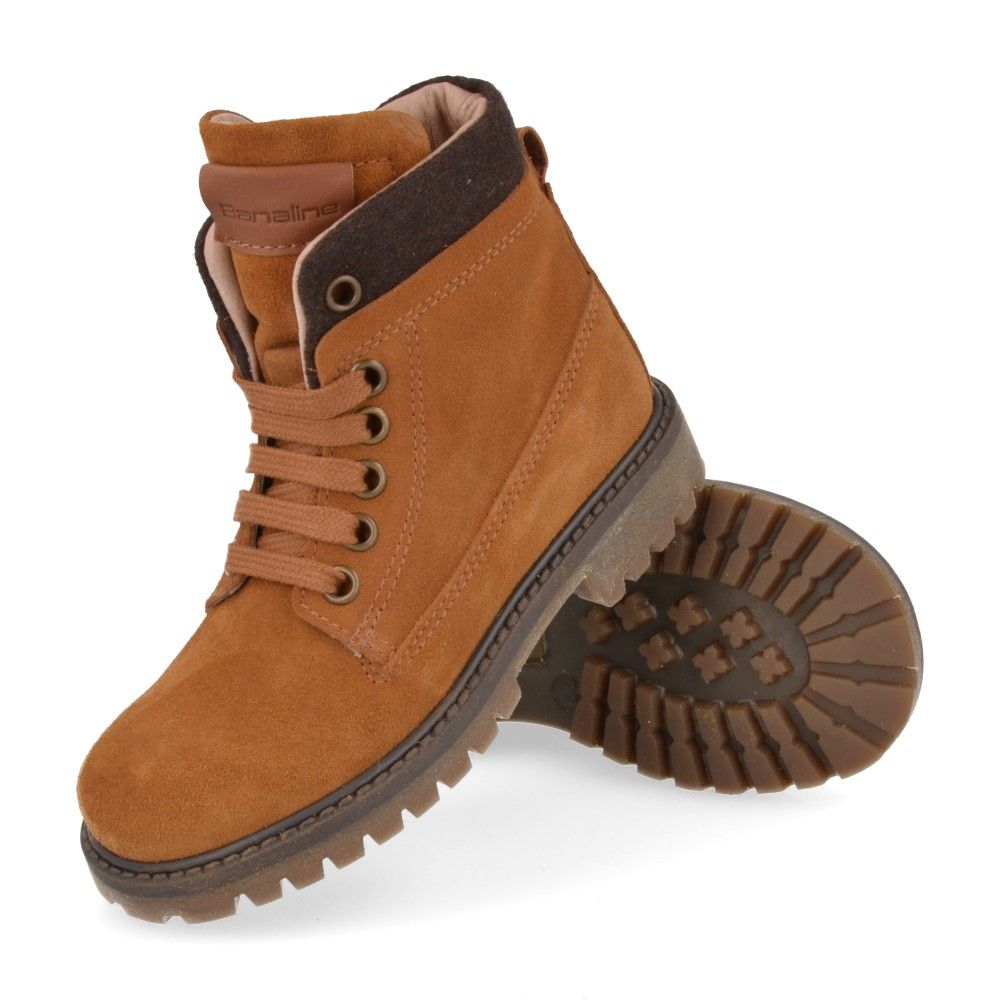 Banaline Veterboot - Banaline Kinderschoenen - Cognac | 2522506
