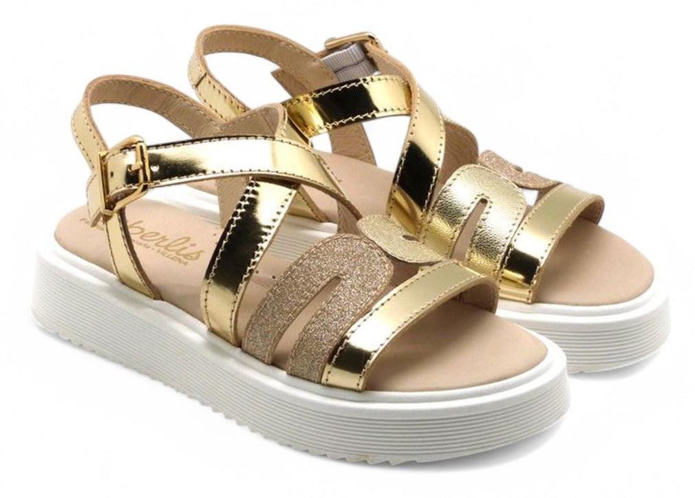 Beberlis Sandaal - Beberlis Kinderschoenen - Goud | 23210-B
