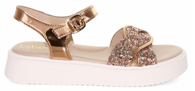 Sandale Beberlis - Chaussures pour enfants Beberlis - Or | 24447-B