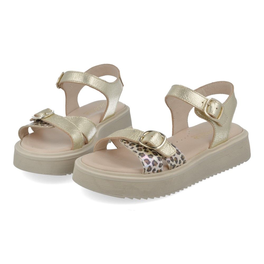Beberlis Sandaal - Beberlis Kinderschoenen - Goud | 25116-A.jpg