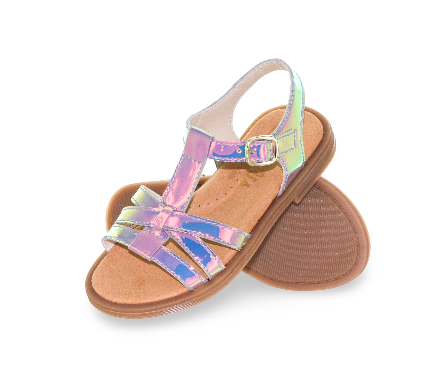 Beberlis Sandaal - Beberlis Kinderschoenen - Zilver | 25139