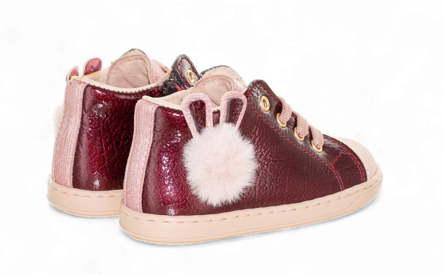 Beberlis Sneaker - Beberlis Kinderschoenen - Bordaux | 24796