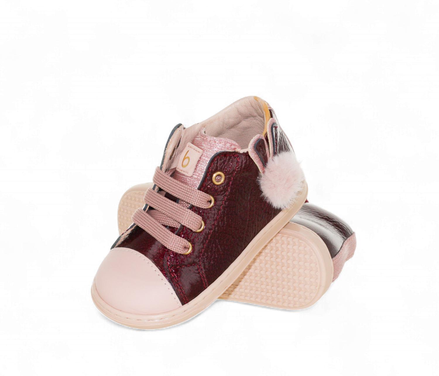 Beberlis Sneaker - Beberlis Kinderschoenen - Bordaux | 24796