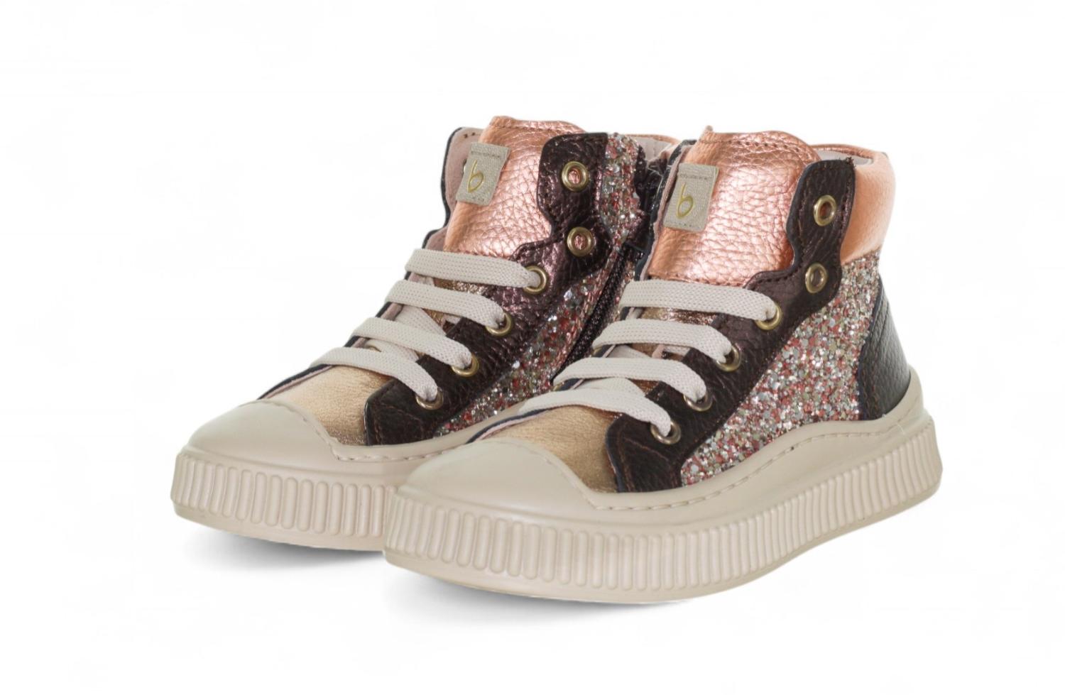 Beberlis Sneaker - Beberlis Kinderschoenen - Brons | 24271