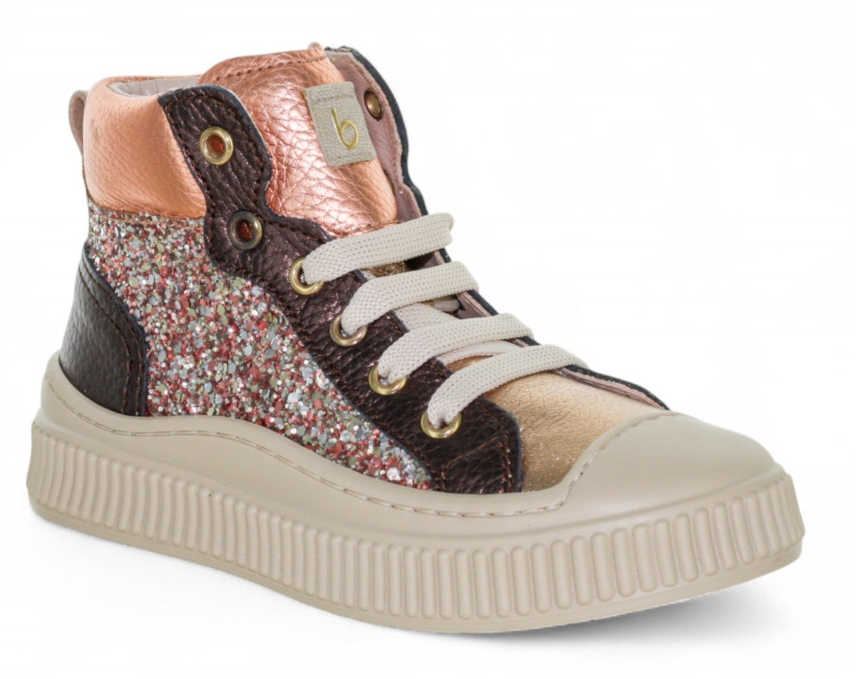 Beberlis Sneaker - Beberlis Kinderschoenen - Brons | 24271