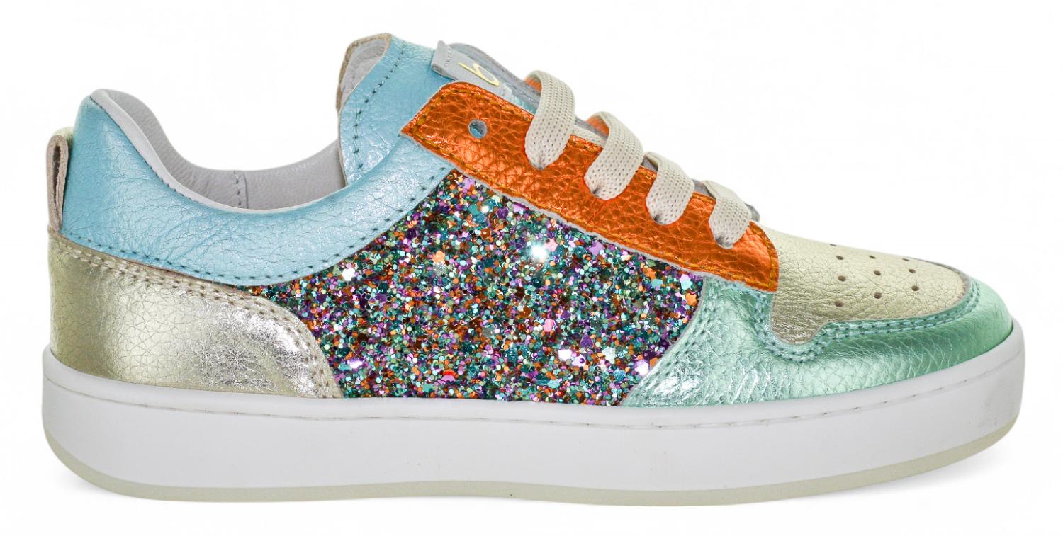 Beberlis Sneaker - Beberlis Kinderschoenen - Zilver | 24505-C