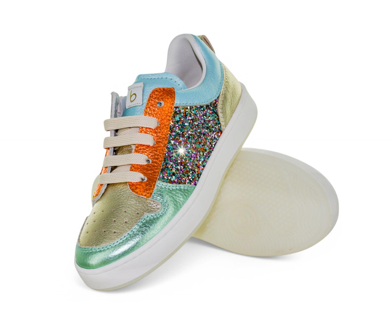 Beberlis Sneaker - Beberlis Kinderschoenen - Zilver | 24505-C