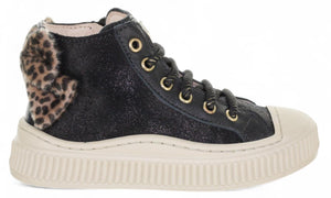 Beberlis Sneaker - Beberlis Kinderschoenen - Zwart | 24266-W25