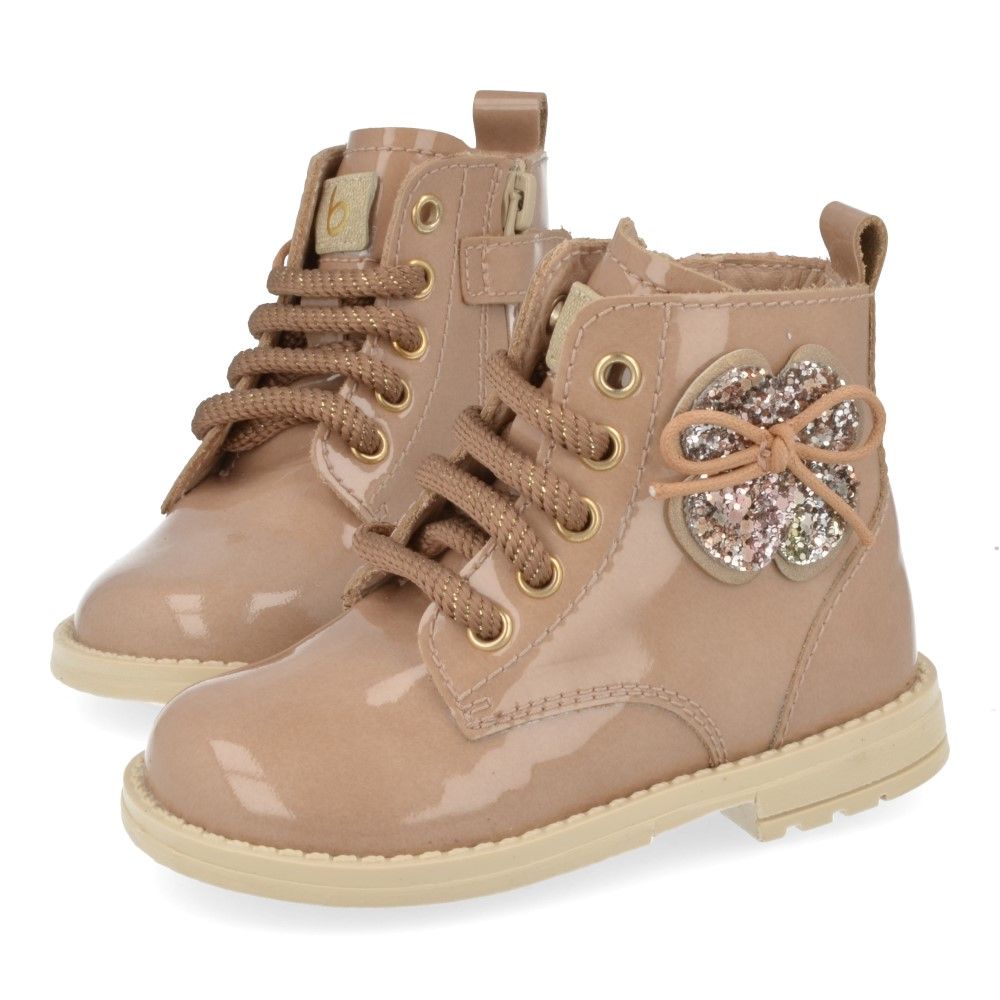 Beberlis Veterboot - Beberlis Kinderschoenen - Beige | 24209-W25