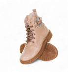 Beberlis Veterboot - Beberlis Kinderschoenen - Beige | 24209-W25