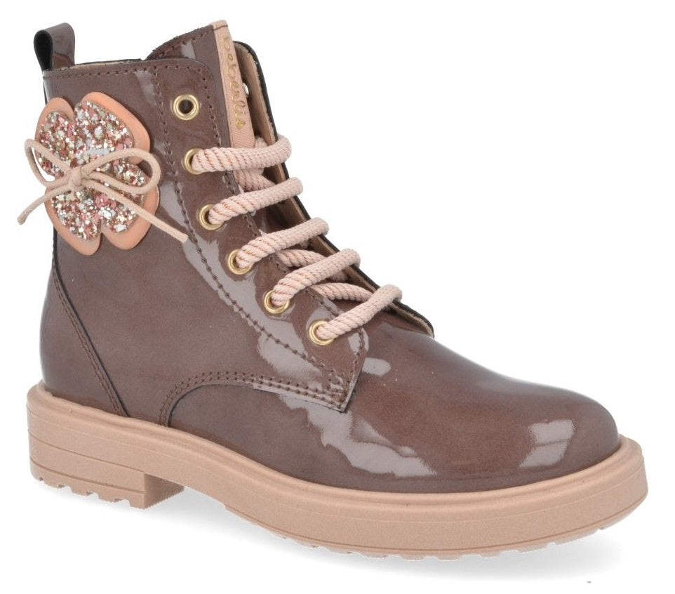 Beberlis Veterboot - Beberlis Kinderschoenen - Roze | 24209-W25