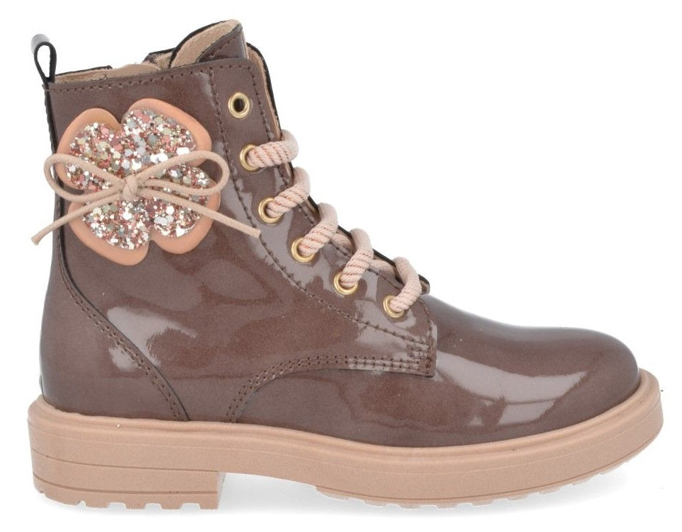 Beberlis Veterboot - Beberlis Kinderschoenen - Roze | 24209-W25
