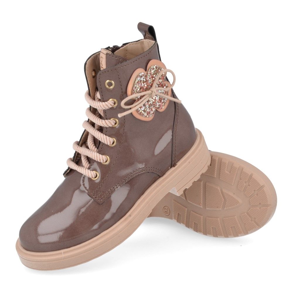 Beberlis Veterboot - Beberlis Kinderschoenen - Roze | 24209-W25