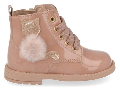 Beberlis Veterboot - Beberlis Kinderschoenen - Roze | 24778