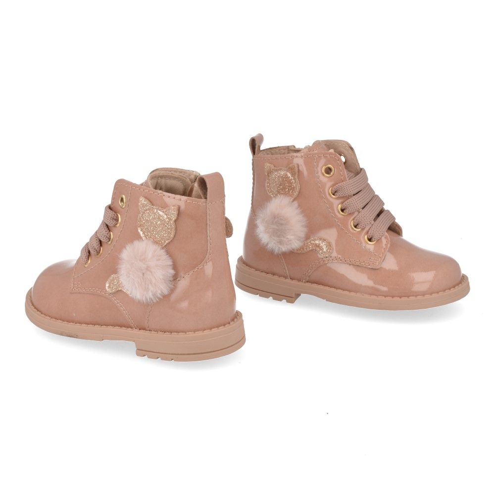 Beberlis Veterboot - Beberlis Kinderschoenen - Roze | 24778
