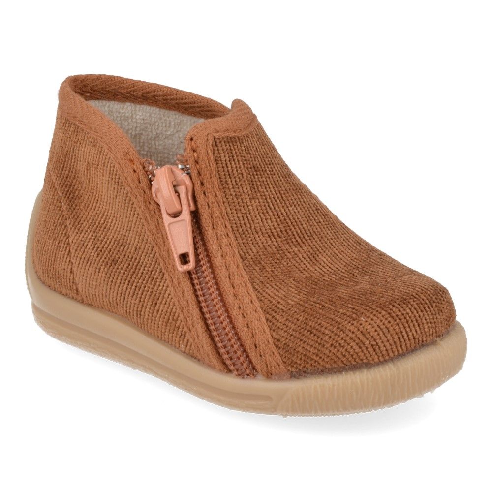 Bellamy Pantoffel - Bellamy Kinderschoenen - Cognac | Paul Velours