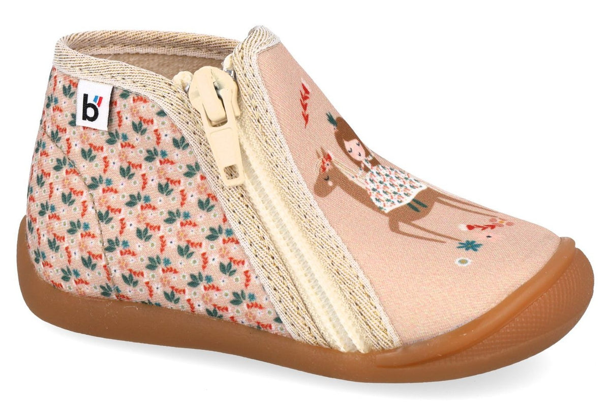 Bellamy Pantoffel - Bellamy Kinderschoenen - Roze | Libelle Perine