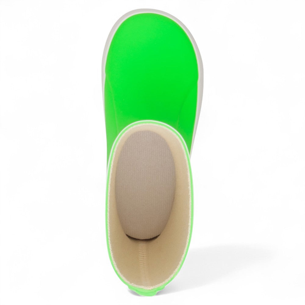 Bergstein Regenlaars - Bergstein Kinderschoenen - Groen | Limited Edition Neon