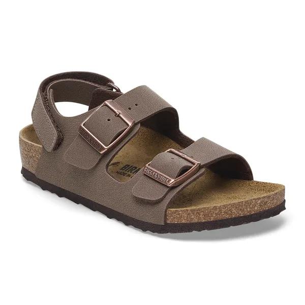 Birkenstock Slipper - Birkenstock Kinderschoenen - Bruin | Milano Mocca