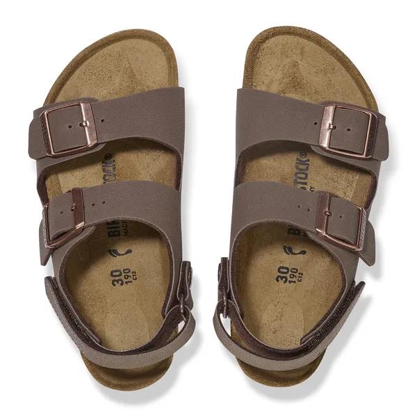 Birkenstock Slipper - Birkenstock Kinderschoenen - Bruin | Milano Mocca