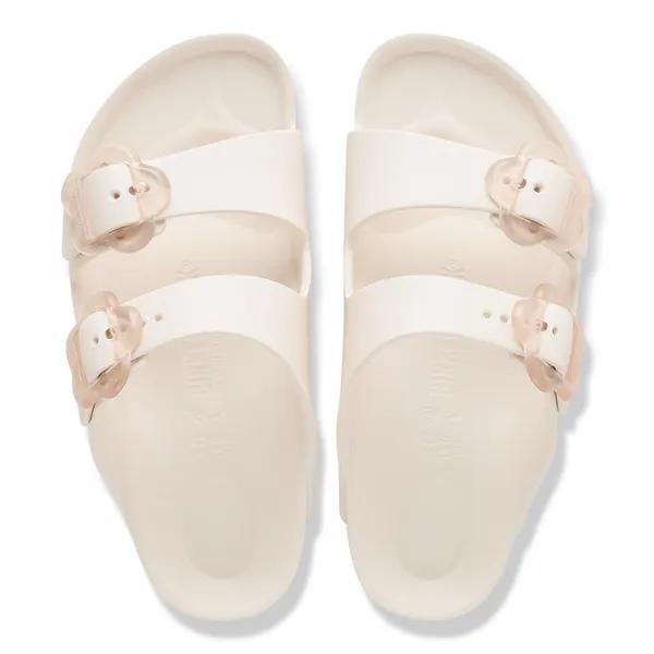 Birkenstock Slipper - Birkenstock Kinderschoenen - Wit | Arizona Flower EVA