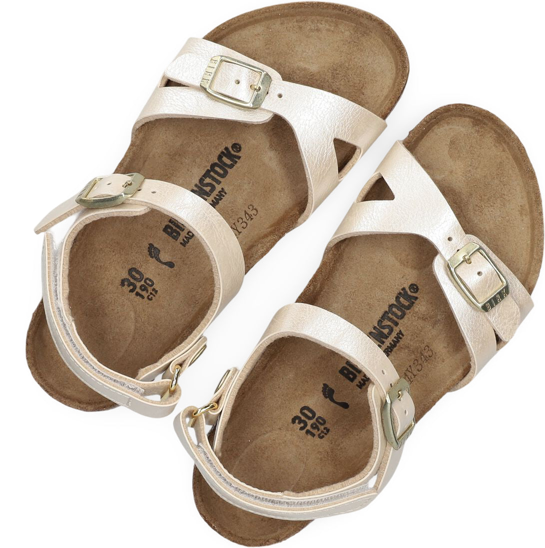Birkenstock Slipper - Birkenstock Kinderschoenen - Wit | Rio Graceful Pearl White