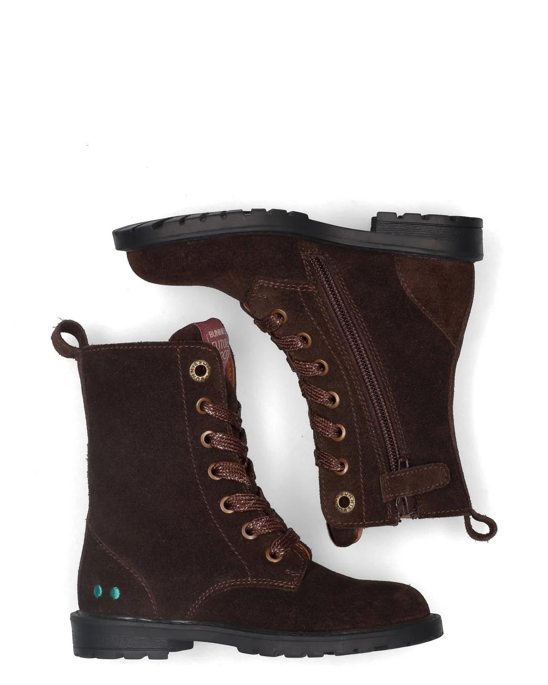 BunniesJR Laars - Bunnies Jr. Kinderschoenen - Bruin | Hind Happy 226610-417
