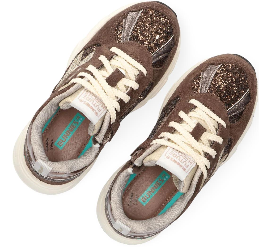 BunniesJR Sneaker - Bunnies Jr. Kinderschoenen - Bruin | Daan Dash