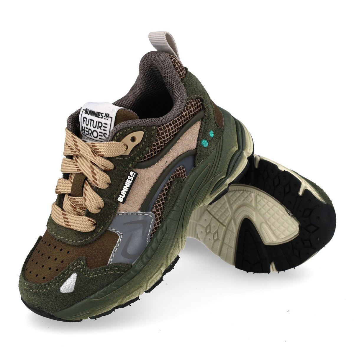 BunniesJR Sneaker - Bunnies Jr. Kinderschoenen - Groen | Vince Valor