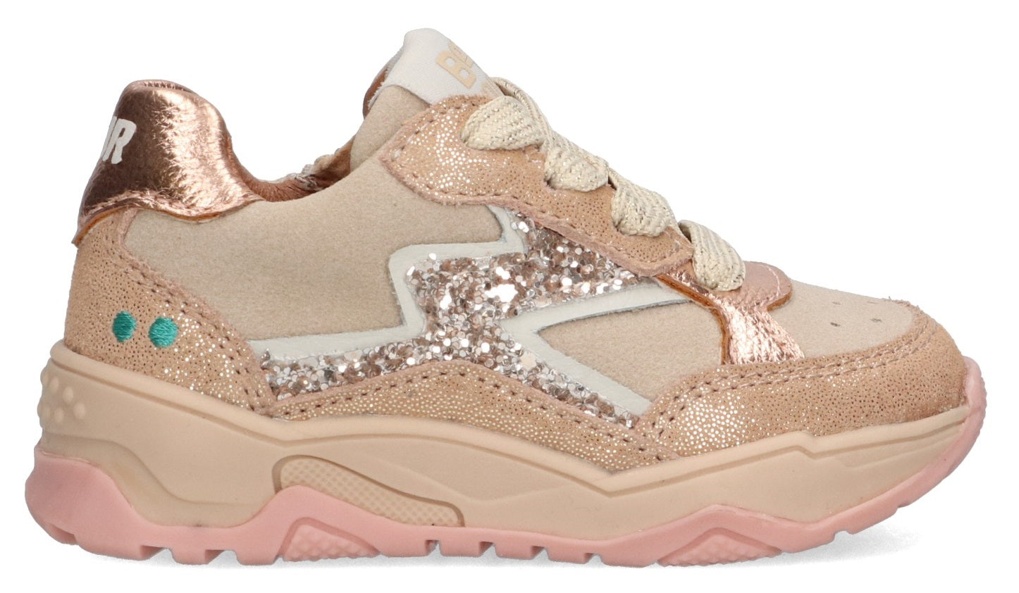 BunniesJR Sneaker - Bunnies Jr. Kinderschoenen - Roze | Cleo Chuncky - Blush