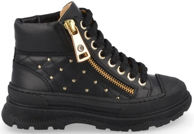 Baskets montantes Cherie - Chaussures pour enfants Cherie - Noir | 1293 filles noires