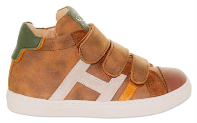 Chaussure Velcro Cherie - Chaussures enfant Cherie - Cognac | 0162