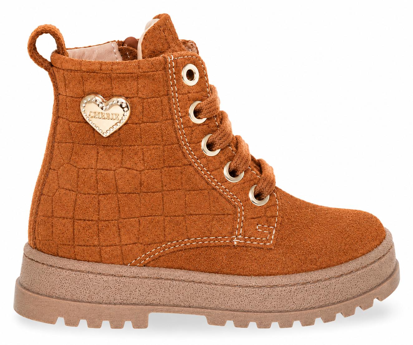 Cherie Sneaker - Cherie Kinderschoenen - Cognac | 0289