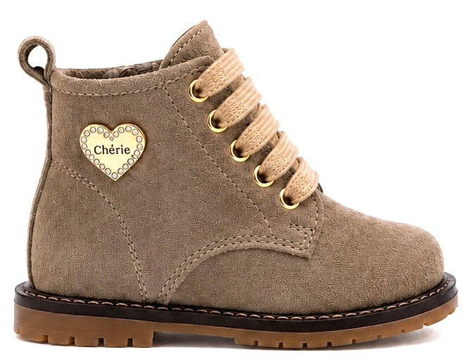 Cherie Sneaker - Cherie Kinderschoenen - Taupe | 0284