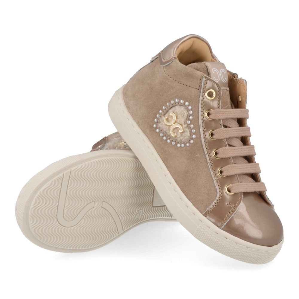 Cherie Sneaker - Cherie Kinderschoenen - Taupe | 227