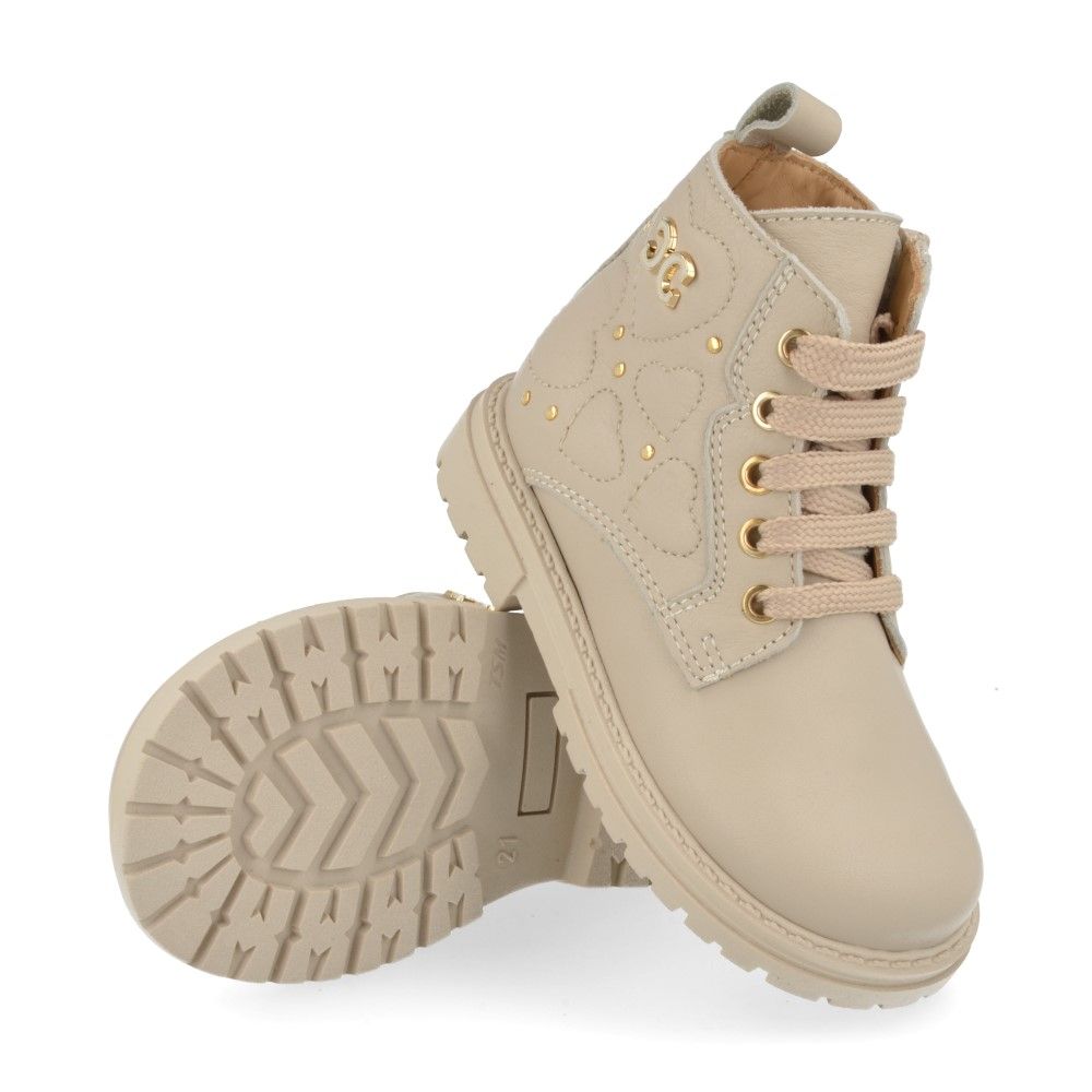 Cherie Veterboot - Cherie Kinderschoenen - Beige | 0157