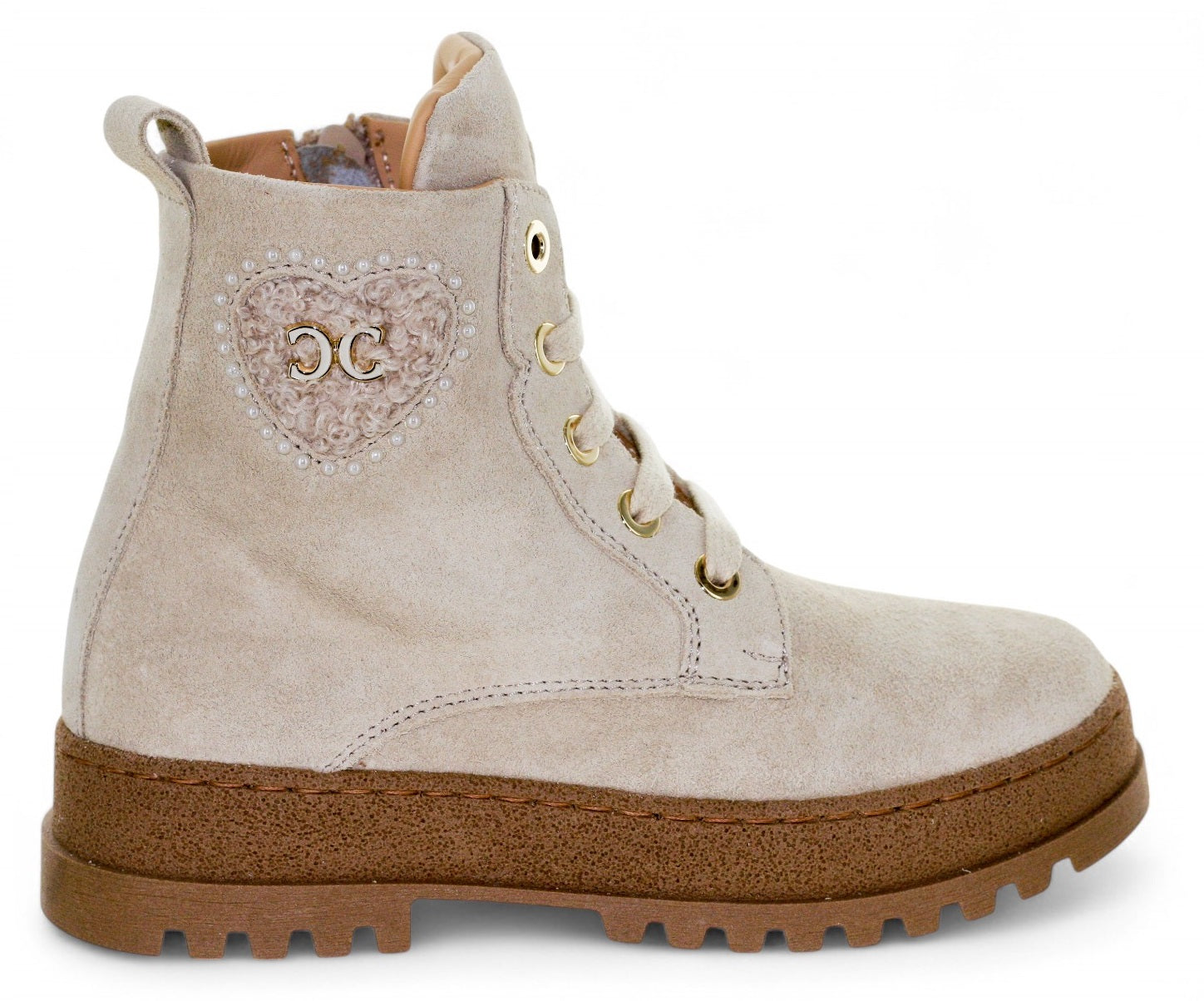 Cherie Veterboot - Cherie Kinderschoenen - Beige | 2383