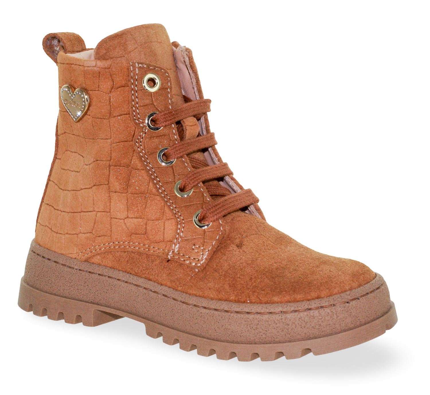 Cherie Veterboot - Cherie Kinderschoenen - Cognac | 2406