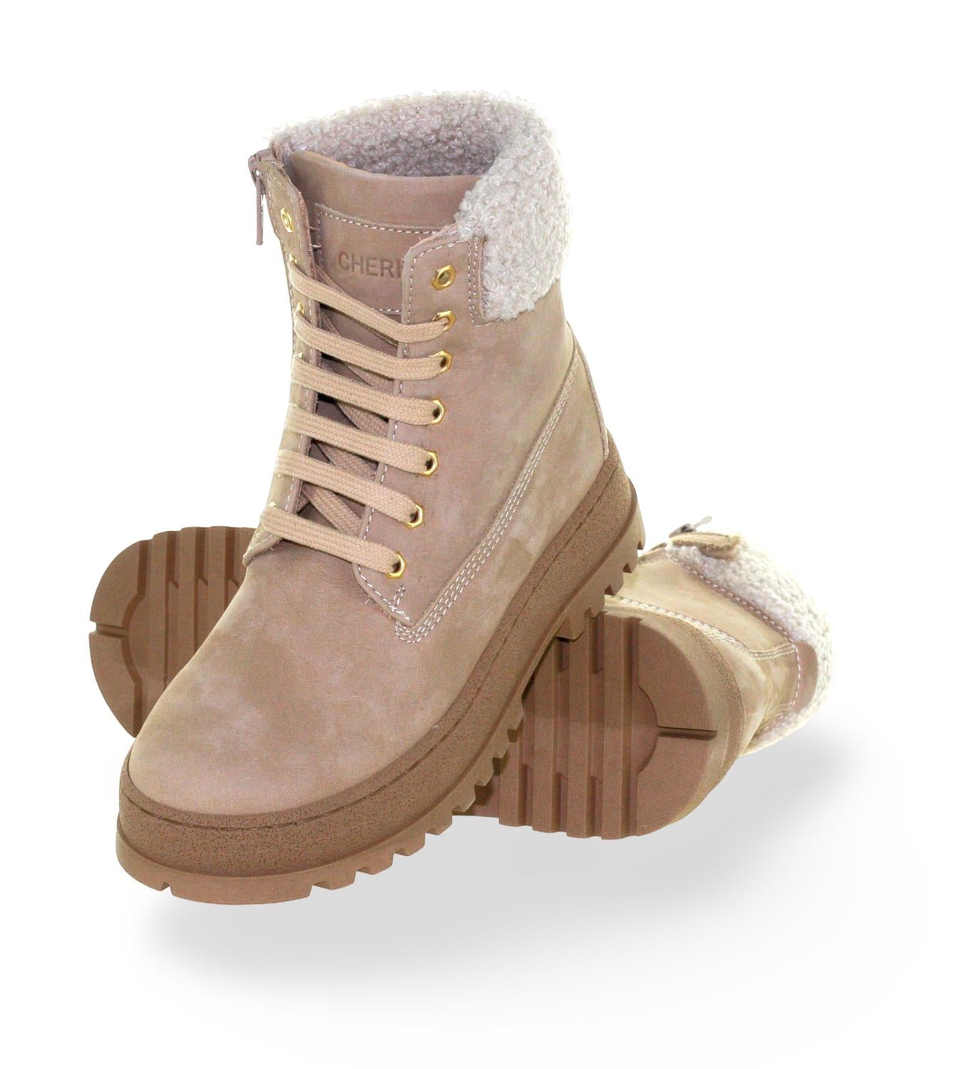 Cherie Veterboot - Cherie Kinderschoenen - Taupe | 2410